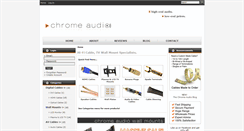 Desktop Screenshot of chromeaudio.com.au